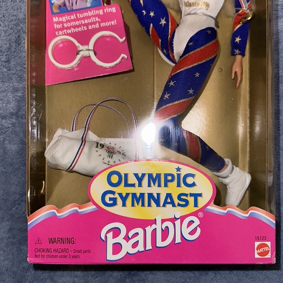 NEW IN BOX Olympic Gymnast Barbie Atlanta 1996 - Picture 10 of 10